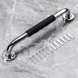 304 Stainless Steel Silicone Handrails Bathroom Elderly Disabled Bathroom Toilet Safety Anti-Fall Toilet Railings