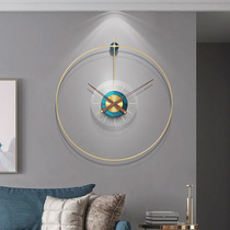 Spanish household minimalist wall clock Living room fashion modern simple atmosphere Personality art wall hanging restaurant clock