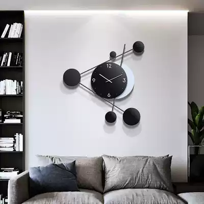 Nordic clock wall clock living room creative trend atmospheric dining room home decoration wall hanging watch clock modern simple