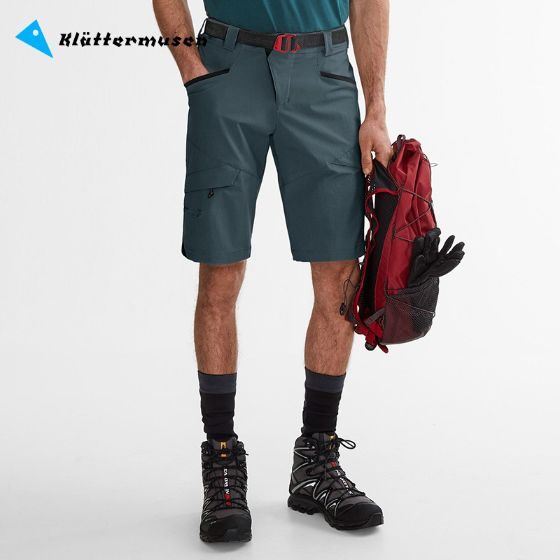 Klattermusen Spring and Summer Magni Outdoor Sports Hiking Softshell Shorts Men's 15574m Klattermusen Spring and Summer Magni Outdoor Sports Hiking Softshell Shorts Men's 15574m