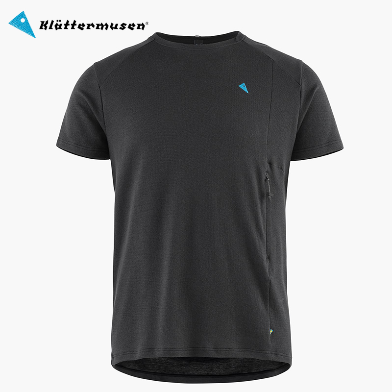 Klattermüsen Climbing Sage big Vie Men's Outdoor Leisure Brief short sleeves T-shirt Speed dry perspiration 20611M