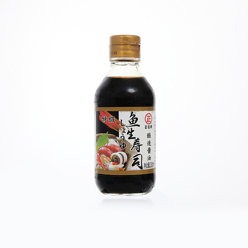Japan imported sashimi soy sauce 200ml bottle sashimi sushi soy sauce advanced sashimi special single product not issued