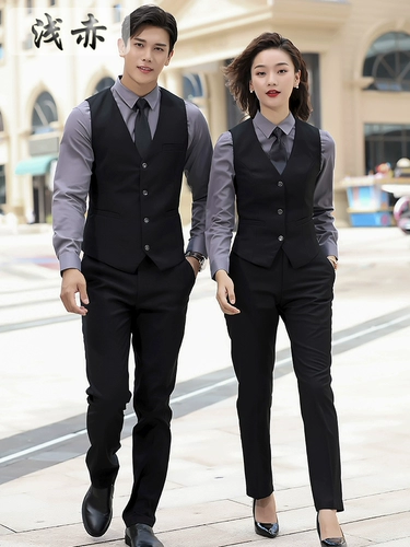 Жилет для работы подходит для мужчин и женщин, комплект, бильярд для гостиной, короткий рукав