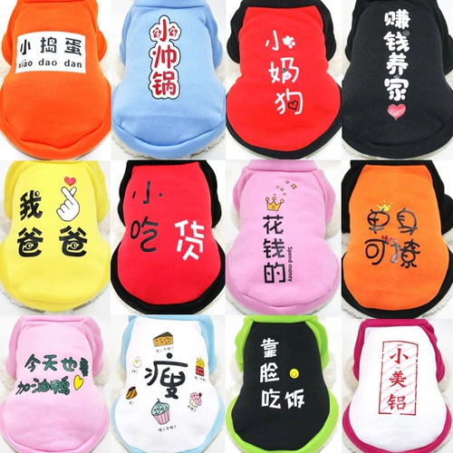 Британская короткая голубая кошка маленькая одежда граната кошачья одежда осень и зима теплая собачья одежда Интернет знаменитость модная бренда маленькие мужчины