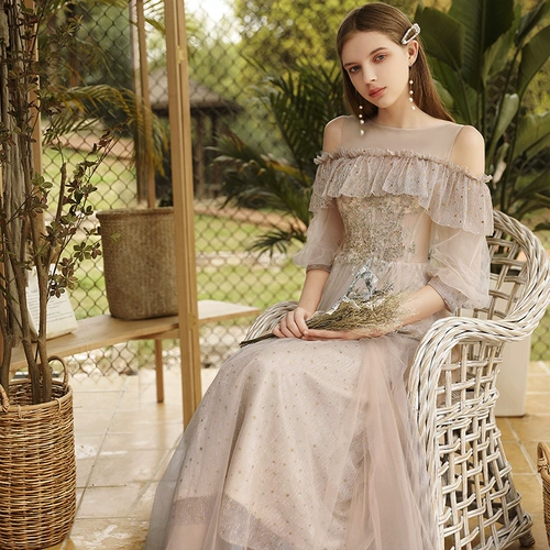 Платье подружки невесты, длинное летнее вечернее платье, 2021 года, по фигуре