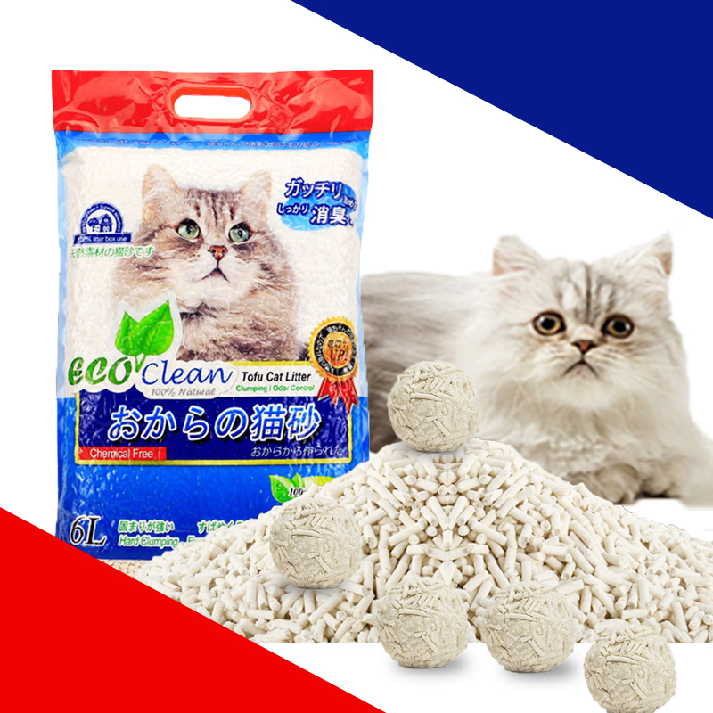 neo tofu cat litter green tea deodorant dust-free big bag cat house dedicated 10 catties 20 kg affordable cat