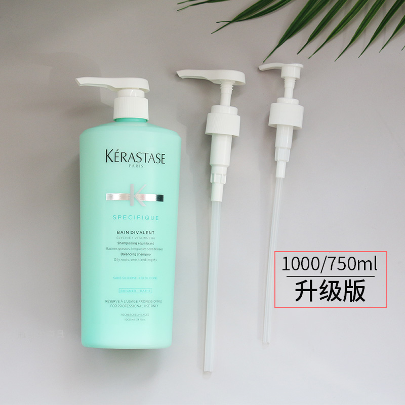 Paris Capo presses the head 1000ml shampoo pressed press the press and pressed head bath hair replace the lotion head