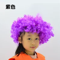 Фиолетовый (кудрявые волосы)