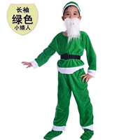 Зеленый карлик с длинным рукавом