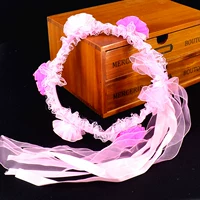 Человеческая голова для взрослых, розовый ободок