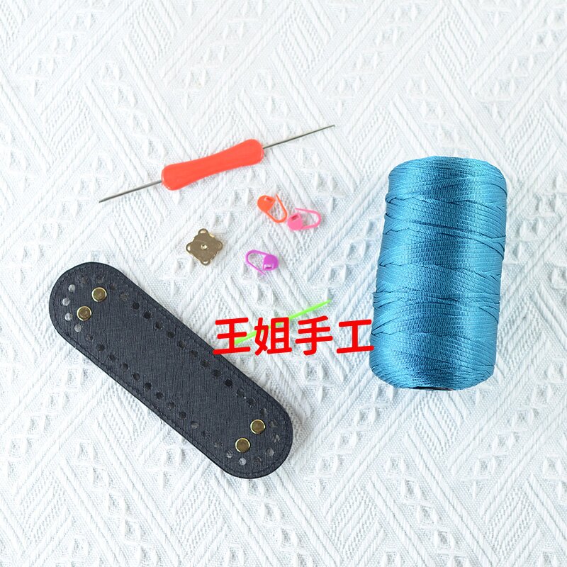 товар из китая 手工编织包包diy材料包送女友闺蜜礼物钩针毛线自制手提单肩斜挎