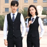 Отец -официант отель рабочая одежда мужская и женская жилета Set Western Restaurant Bar Ktv Театральный стой