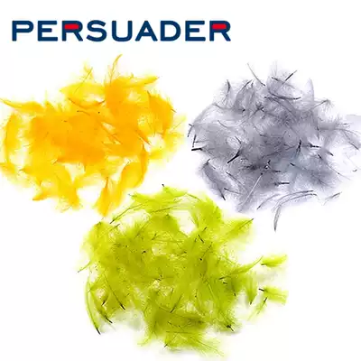 Persuader fly bait fishing hook professional feather CDC duck ass hair dry wipe fly hook tie material