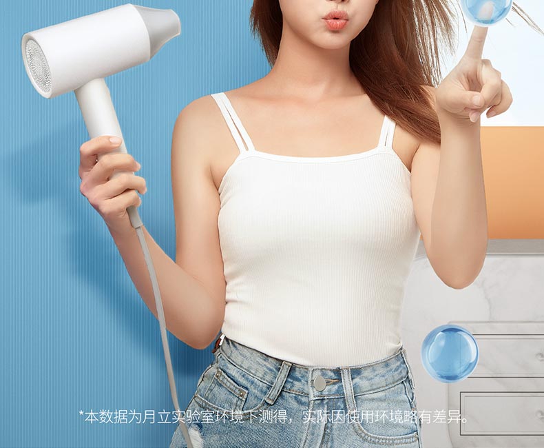 小米生态链 showsee小适 负离子电吹风 1800W 双层风嘴 图5