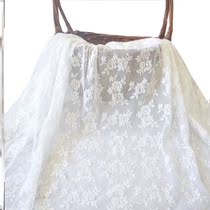 Make clothes background photo cloth head table curtain large skirt cover white lace cloth gauze cloth gauze