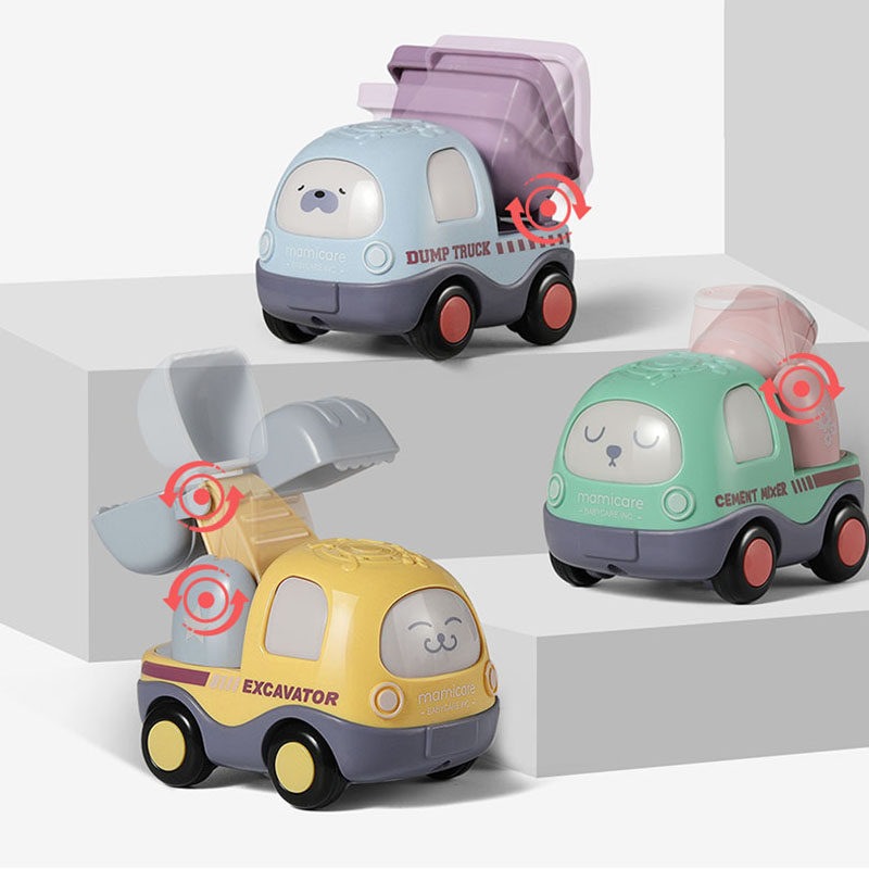 Babycare Children's Injury Cartoon Cartoy Engineering Take Police Set Baby Boy