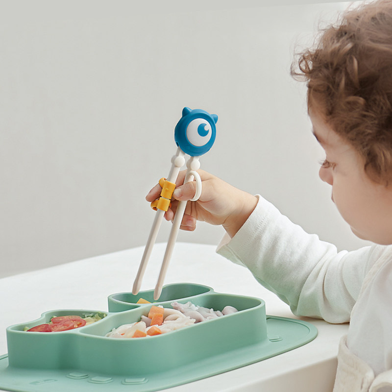 babycare children chopsticks training chopsticks for a section 2 3 6 year olds practice learning chopsticks Two-section kids Home-Taobao