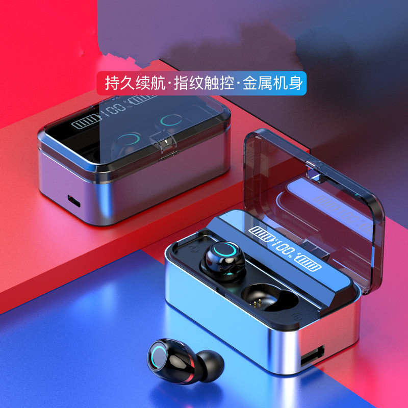 True wireless bluetooth headset into binaural noise reduction driving sports running Android VIVO mobile phone unisex