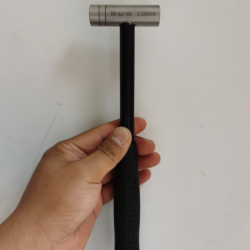 Yankun Charge IEPE Piezoelectric Impact Hammer Sensor Modal Experiment Resonance Detection Knock Vibration Force Value