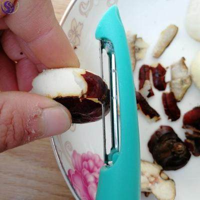 Horseshoe water chestnut peeling artifact peeling automatic peeling fruit plane two-in-one horseshoe peeling knife peeling horseshoe skin god
