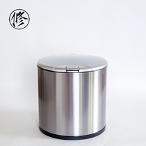 Smart tea bucket 7 liters home kung fu tea set accessories simple filter garbage drain bucket stainless steel tea slag bucket