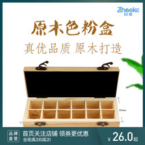  Wooden toner box furniture wooden door floor special beauty maintenance materials Wooden non-string color simple toner box