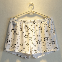 3 Aro pants mens cotton summer thin personality trend underwear loose breathable four corner sleeping shorts boxers