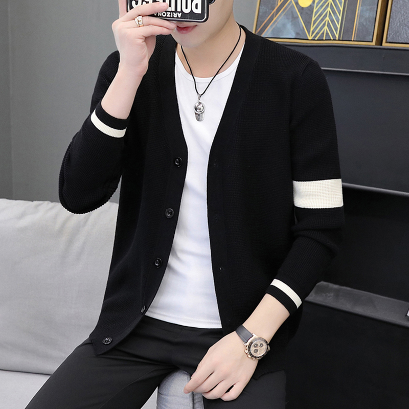 Men's Casual Jacket Spring and Autumn 2026 New Korean Style Knitted Cardigan Sweater Outerwear Autumn Fashion Brand Jacket Men's Casual Jacket Spring and Autumn 2026 New Korean Style Knitted Cardigan Sweater Outerwear Autumn Fashion Brand Jacket