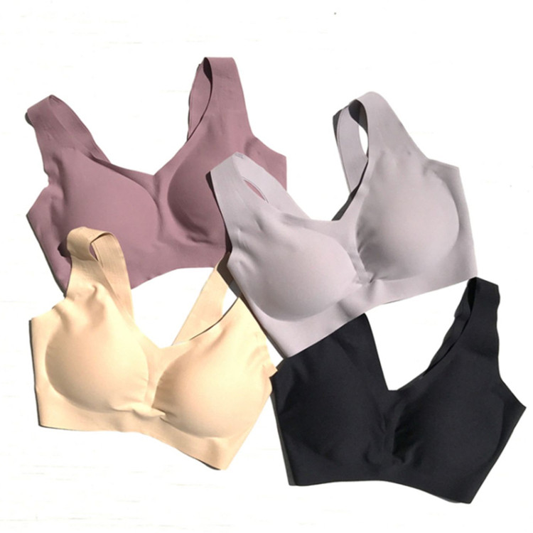 Japan S and US one-size-fits-all bra creora breathing underwear ultra-comfortable seamless no steel ring invisible sleep bra
