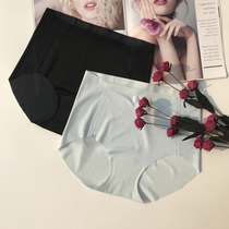 Integrated oak Japanese underpants ultra-thin anti-JUN full-free triangular shorts anti-taint itching ice silk girl pants head