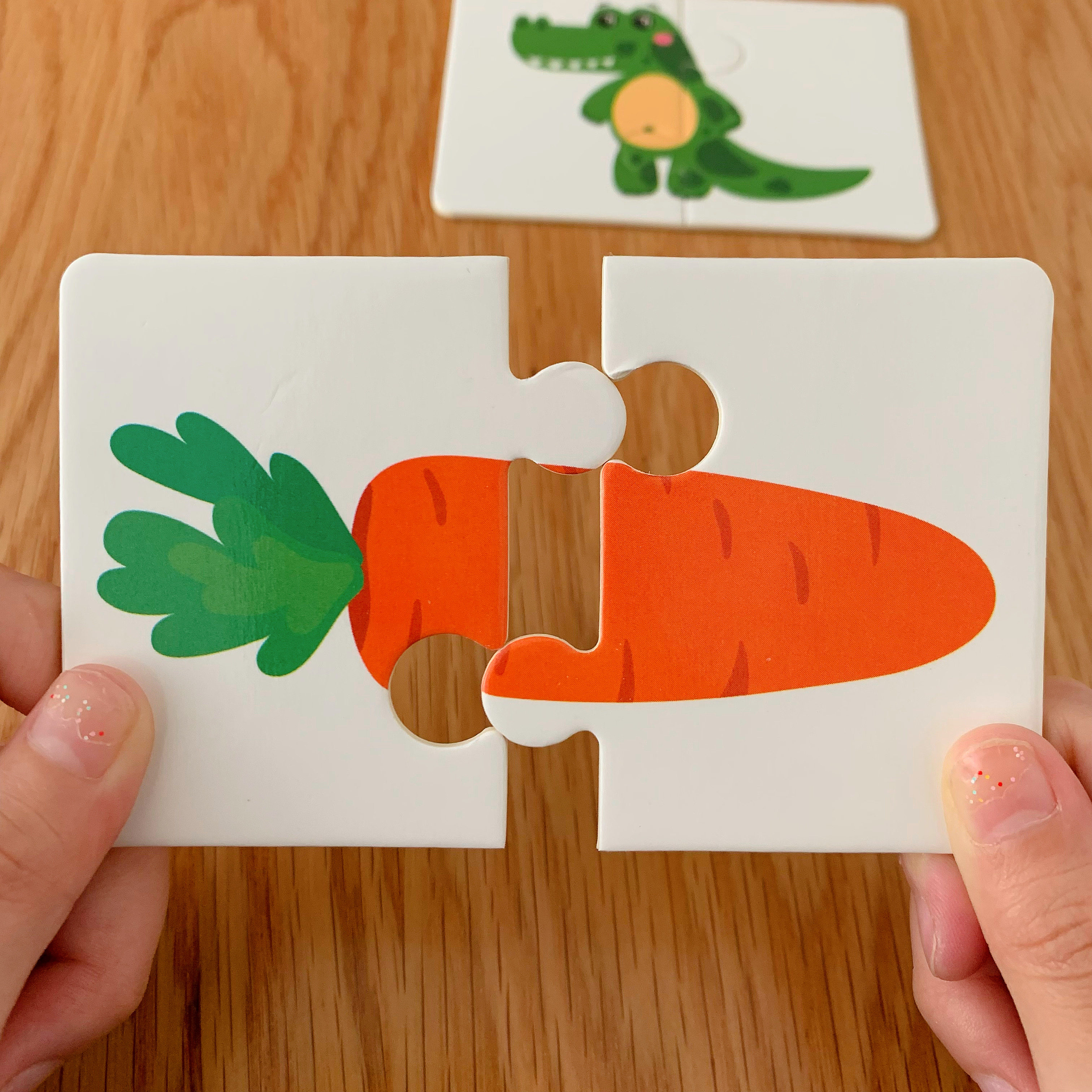 Patching puzzle entry level simple 1 - 23 year old boy and girl baby baby puzzle early teaching card puzzle