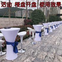 Bar table home bar table cocktail table bar table bar chair combination high table lift exhibition small round table table