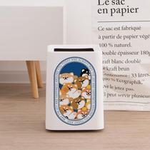 可爱柴犬垃圾桶家用客厅卧室卫生间厕所高颜值厨房大容量创意轻奢