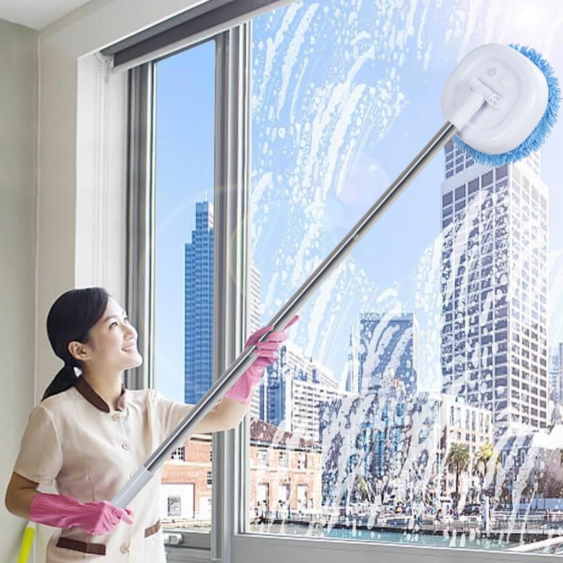 Rechargeable Glass Cleaning Tool, Window Cleaning Robot, Electric Wall and Window Cleaner, Ceiling Cleaner, Wireless Cleaning Mop, Handheld