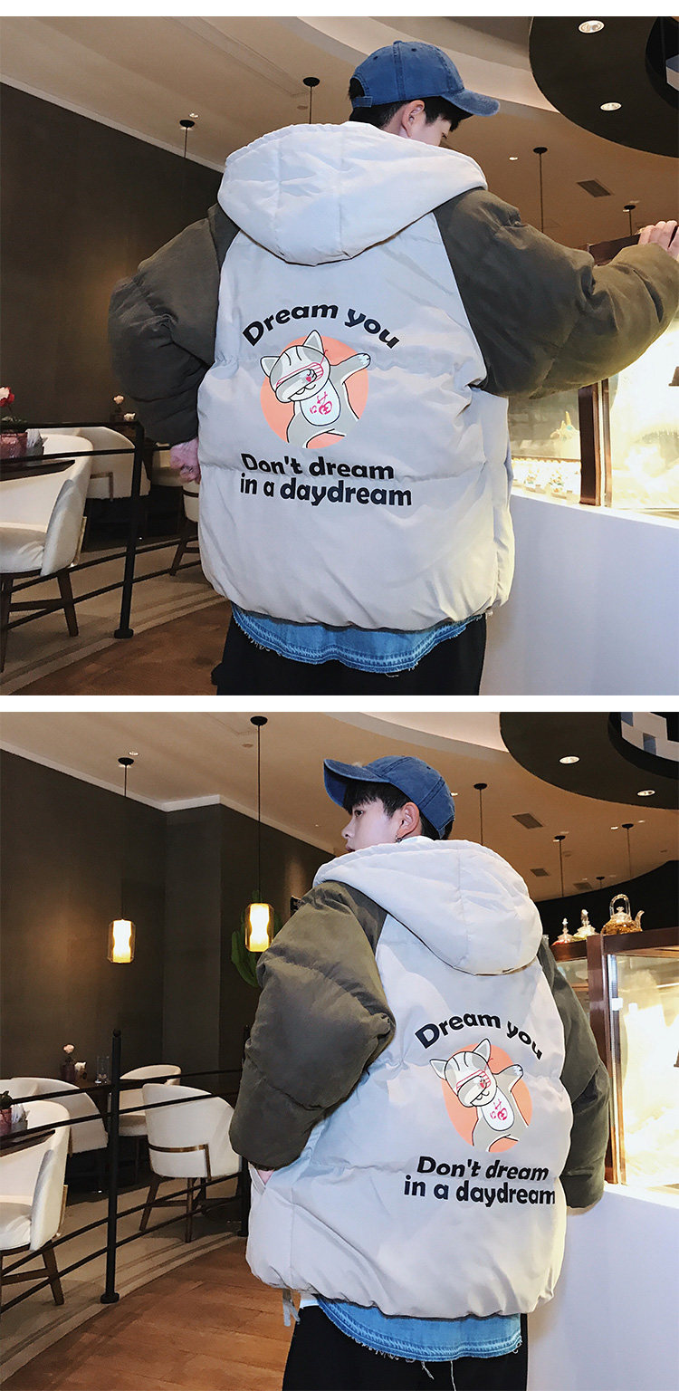 新品特价 二更 男女新款宽松加厚棉衣 图5