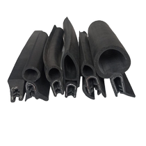 U-shaped top bubble card 15mm self-clamping edge strip mechanical equipment dust collector waterproof and dustproof rubber seal strip