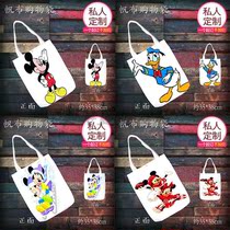 Donald Duck Minnie Mickey Canvas Bag Female Art hipster Student Shoulder Bag Handbag Bag 2020 New