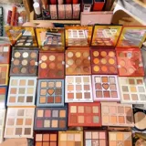 Косметическая база под макияж для ухода за кожей, тени для век, помада, блеск для губ, румяна, 4 шт