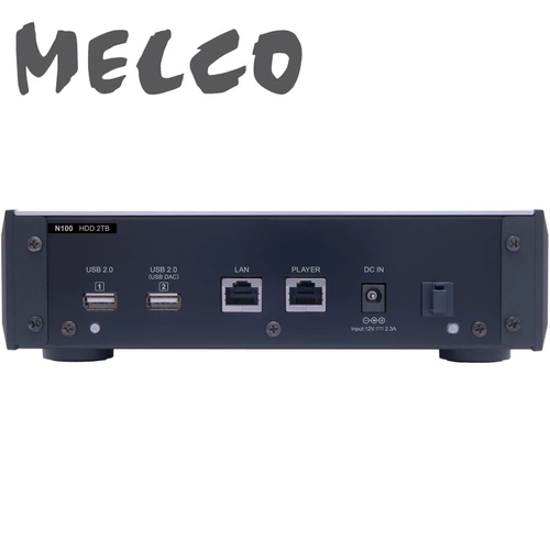 Оригинальный Japan Melco N100 DSD Digital NAS NAS Digital Transcast 2TB Hard Disk Streaming Stream