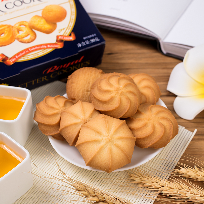 拍6份19.9！巧遇心丹麦工艺曲奇饼6盒