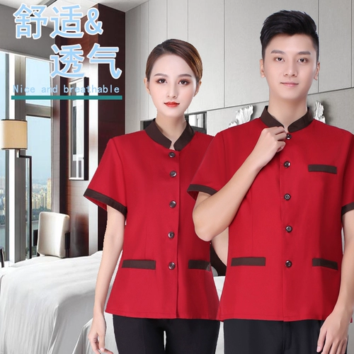 Комнатный летний дышащий комплект для работы, короткий рукав