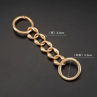 Цепь удлинения с тремя прямыми золотыми (14 см)