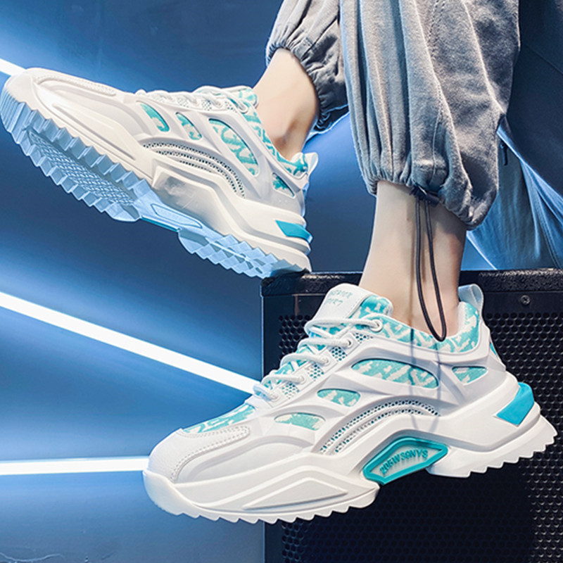 Men's Shoes 3637 Small Size 3845 Size 46 Large Size Summer Mesh Surface Youth Junior High School Students Running Casual Sports Shoes