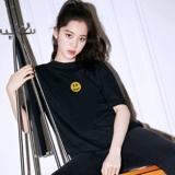 Футболка для школьников, брендовая хлопковая парная одежда для влюбленных, короткий рукав, свободный крой, в корейском стиле