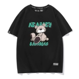 Tide, летняя футболка с коротким рукавом, парная одежда для влюбленных, с медвежатами, в корейском стиле, короткий рукав