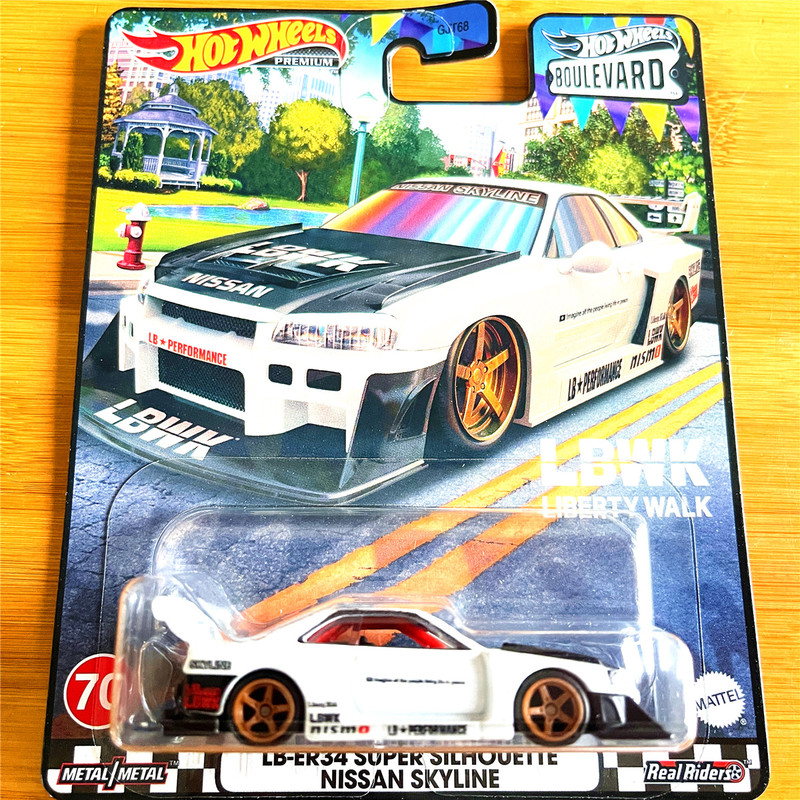 Hot Wheels Garden Avenue 14 Iron Base Rubber Tire Gjt68 Nissan Skyline Gtr34 Dodge Volkswagen Subaru