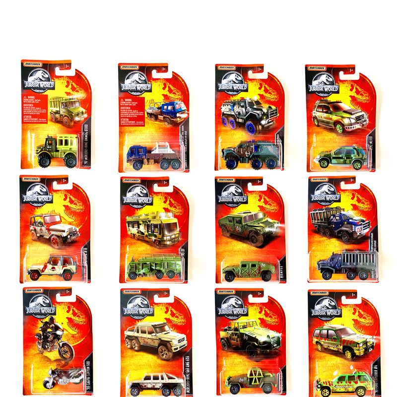 Jurassic World Movie Matchbox Alloy Car Model Fmw90 Mercedes-Benz G500 Hummer Single Pack of 5 Fmx40 Jurassic World Movie Matchbox Alloy Car Model Fmw90 Mercedes-Benz G500 Hummer Single Pack of 5 Fmx40