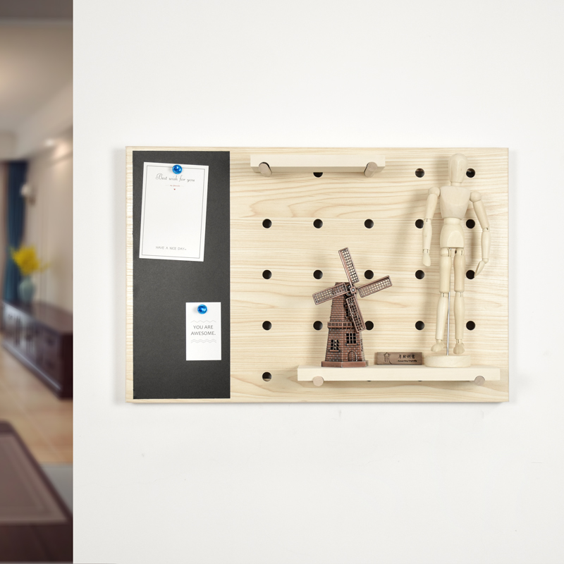 No punching hole hole board electric meter box decorative painting Nordic minimalist modern living room distribution box shelter rack hanging painting