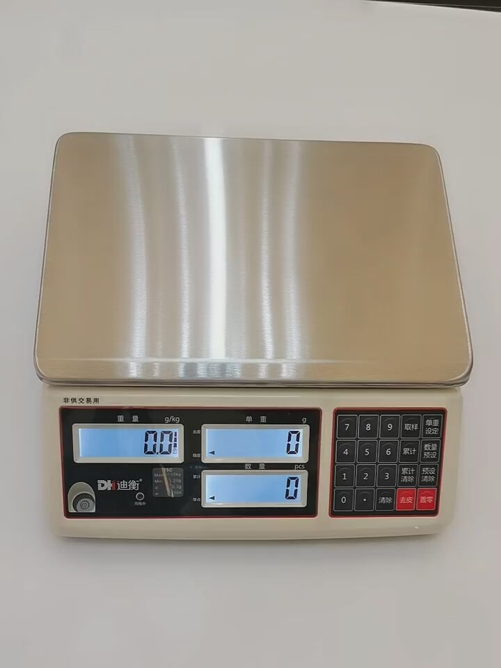 Precision electronic counting scale Commercial weighing scale 30 kg High precision industrial bench scale Factory hardware point table scale