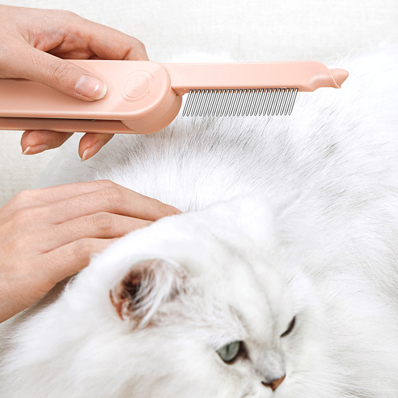 Cat comb cat hair loss dog pet to float hair comb artifact split comb needle comb brush hair removal hair roll